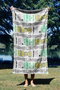 Mijölnir Toalla de Playa Multicolor Microfilamento 70 x 130 cm Keep Moving Faster 70